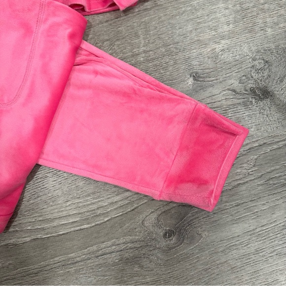 NWT Juicy Couture Forever Pink Jogger Pajama Hoodie Set - Picture 5 of 7